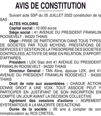 Contenu publication