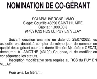 Contenu publication