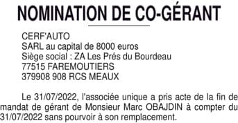 Contenu publication