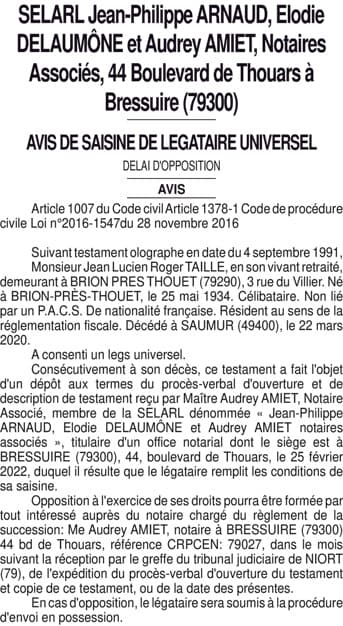 Contenu publication