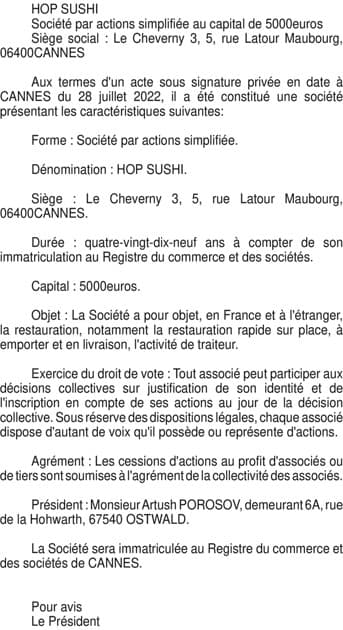 Contenu publication