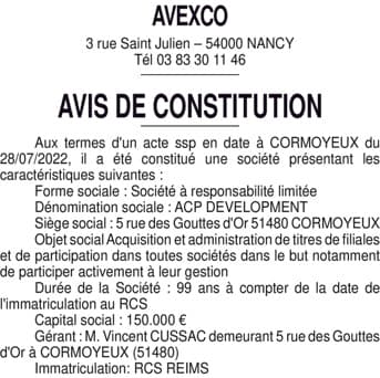 Contenu publication