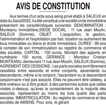 Contenu publication