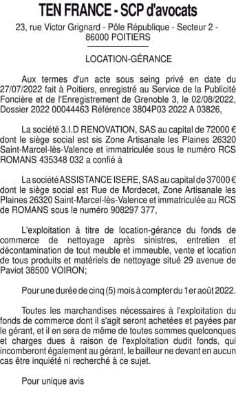 Contenu publication