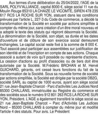 Contenu publication