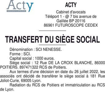 Contenu publication