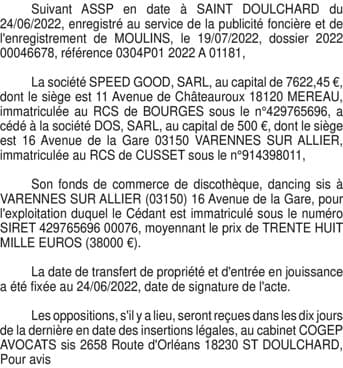 Contenu publication