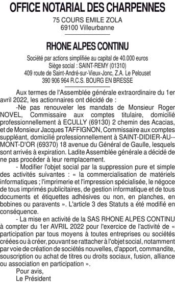 Contenu publication