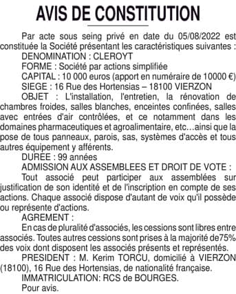 Contenu publication