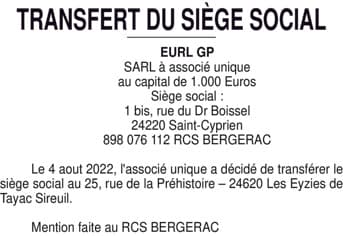 Contenu publication