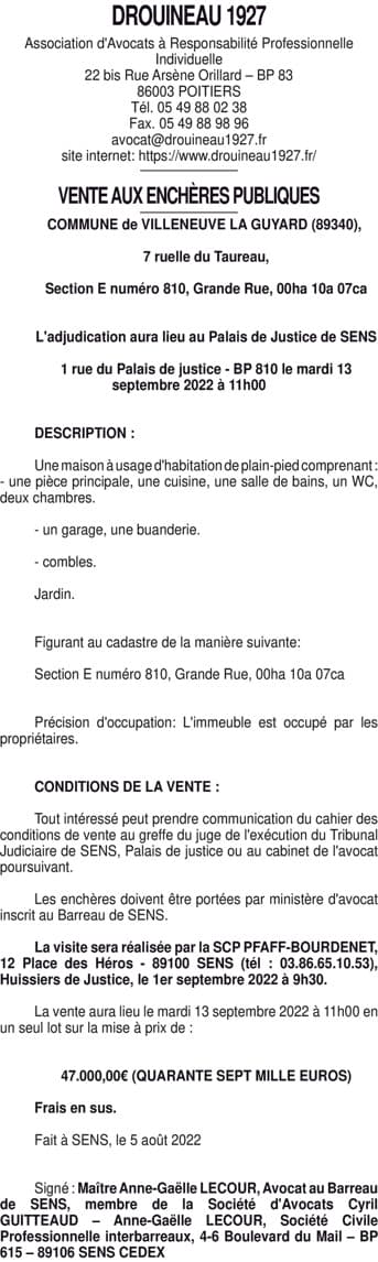 Contenu publication