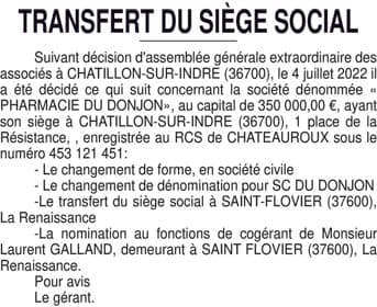 Contenu publication