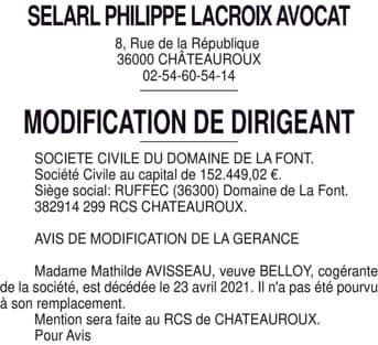 Contenu publication