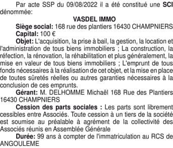 Contenu publication