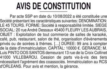 Contenu publication