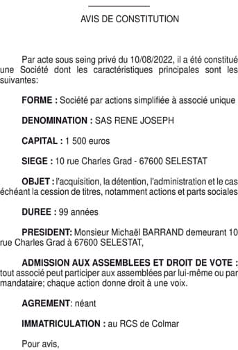 Contenu publication