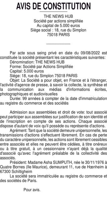 Contenu publication