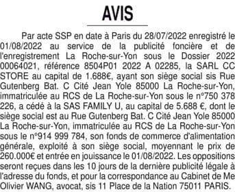 Contenu publication