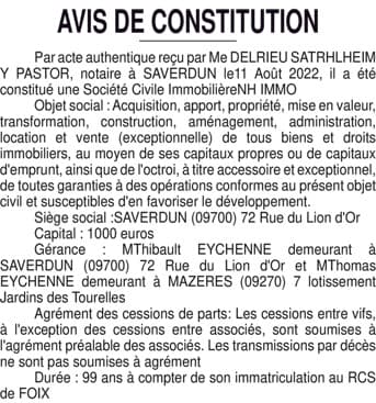 Contenu publication