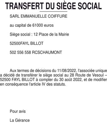Contenu publication