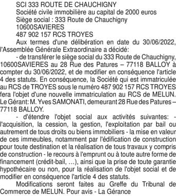 Contenu publication