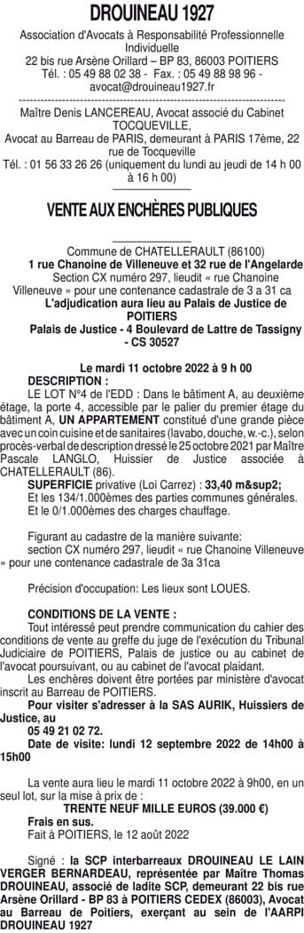 Contenu publication
