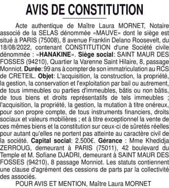 Contenu publication