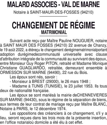 Contenu publication