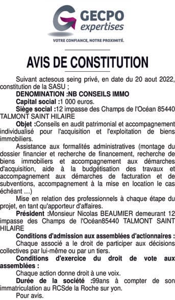 Contenu publication