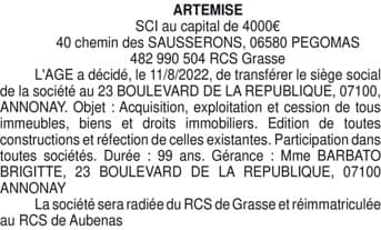 Contenu publication