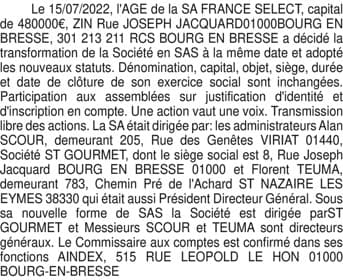 Contenu publication