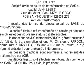 Contenu publication