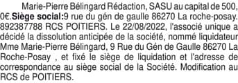 Contenu publication