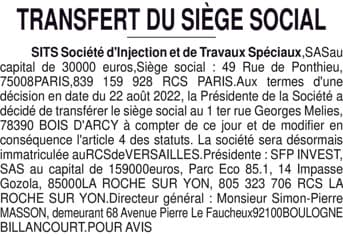 Contenu publication