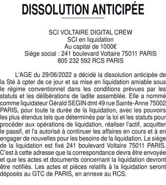 Contenu publication