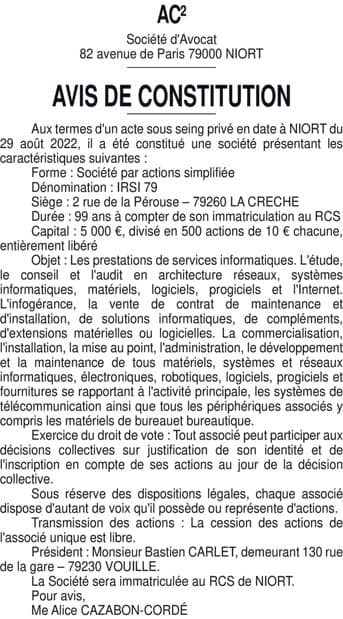 Contenu publication