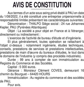 Contenu publication