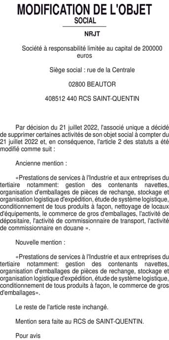 Contenu publication