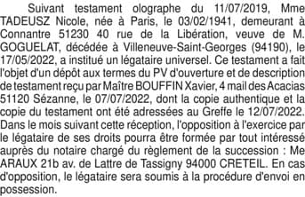 Contenu publication