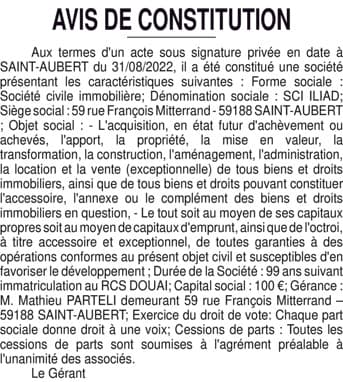 Contenu publication