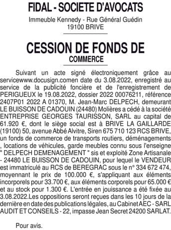 Contenu publication