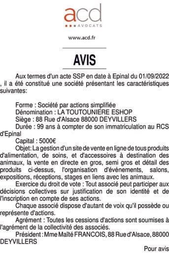 Contenu publication