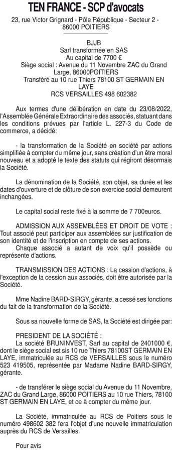 Contenu publication