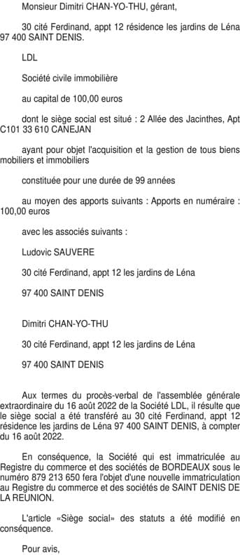 Contenu publication