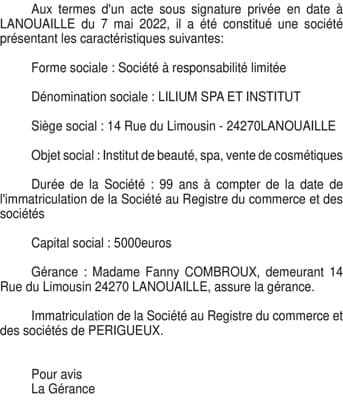 Contenu publication