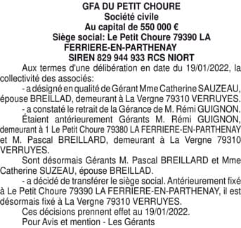 Contenu publication