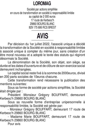 Contenu publication
