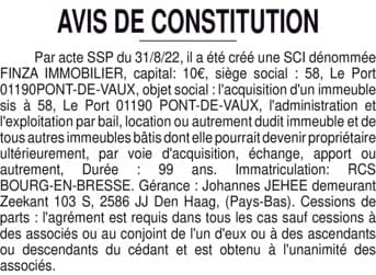 Contenu publication