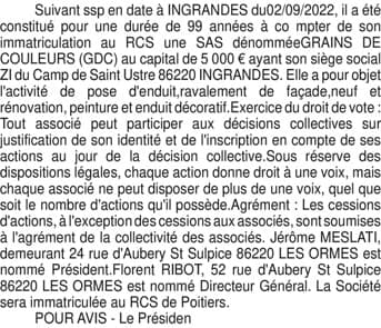 Contenu publication
