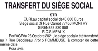 Contenu publication